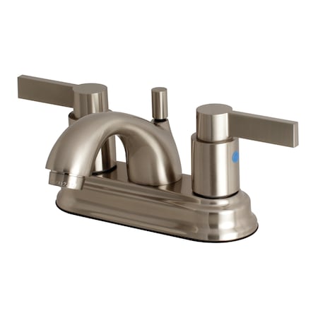 Nuvofusion FB2608NDL 4-Inch Centerset Bathroom Faucet with Retail Pop-Up FB2608NDL